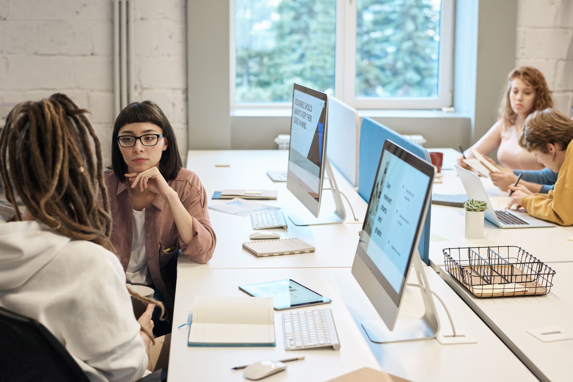 Otvorena zona za rad u coworkingu